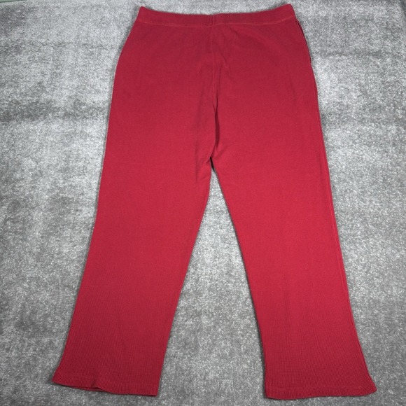 Roll Tide Waffle Knit Lounge Pants Men's‎ XL Red Pull On Alabama - Picture 2 of 9
